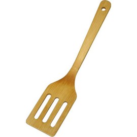 Alphax 907480 Bamboo Turner, 11.8 x 2.6 inches (30 x 6.5 cm), Carbonized Bamboo Hamburger Turner