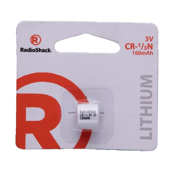 RadioShack CR-1/3N Lithium Battery