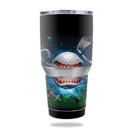 MightySkins Skin Compatible with Ozark Trail 30 oz Tumbler - Golf Monster | Protective, Durable, and Unique Vinyl Decal wrap Cover | Easy to Apply, Remove, and Change Styles | Made in The USA