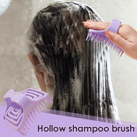 Hair Washing Brush,Head Massager Shampoo Brush - Gentle Body Care Scrubber Bath Cleaning Comb for Lovers Family Friends Daily Use