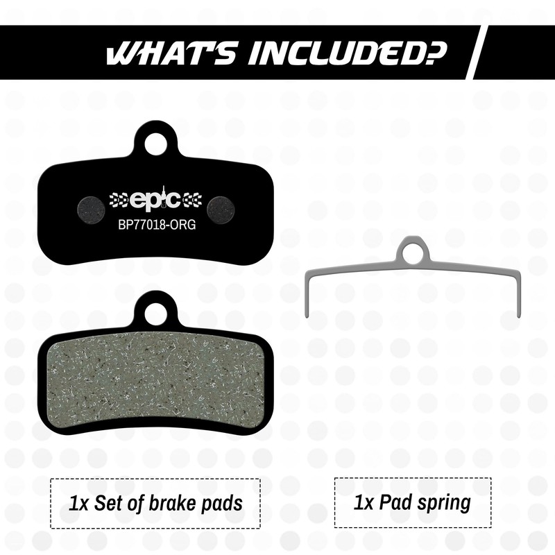 epic Disc Brake Pads for Shimano Brakes | D01S, D02S,