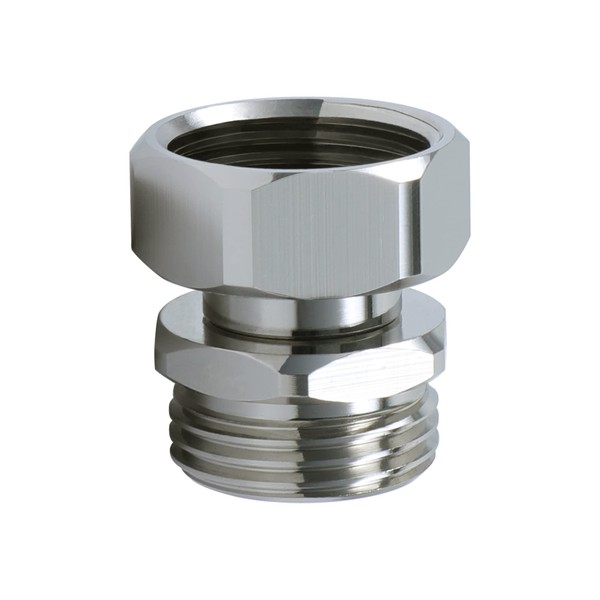G-Sunny Garden Hose Swivel Adapter, 3/4" GHT Solid Brass Hose