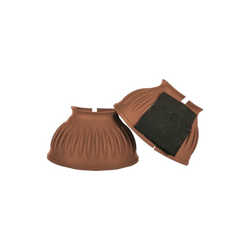 HKM 8605 Atlanta Jumping Bells Rubber Bell Boots Dark Brown