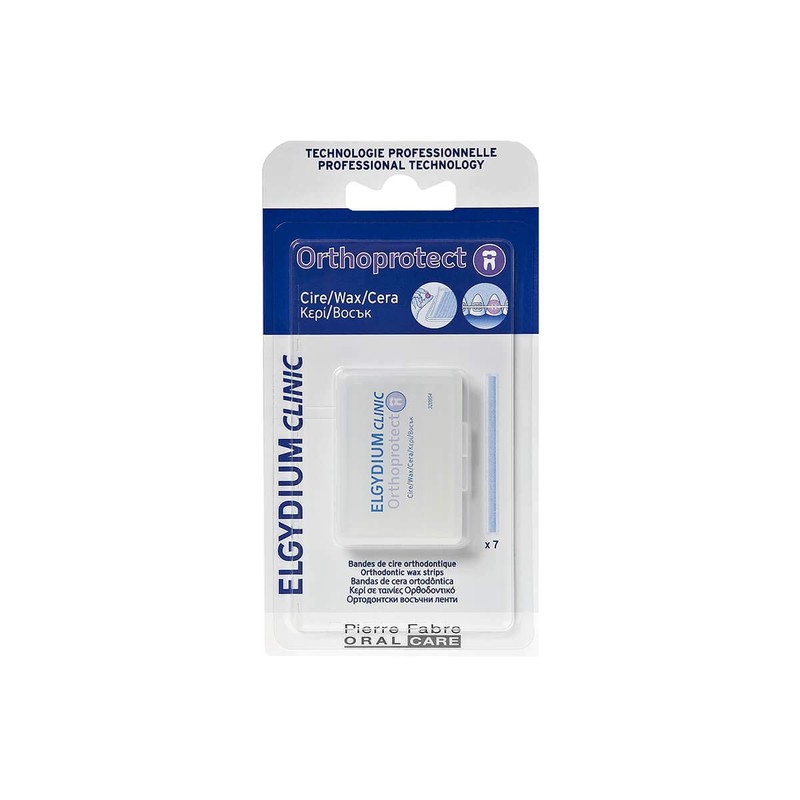 Elgydium Clinic Orthoprotect 7 Wax Strips
