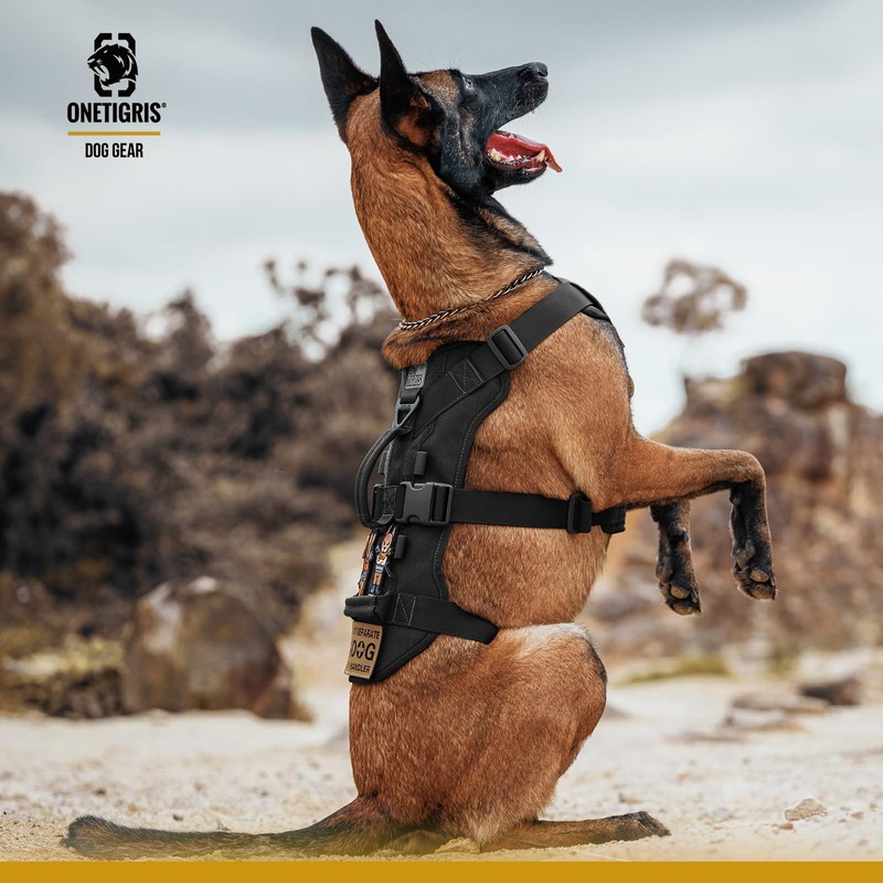 OneTigris Escape Proof Dog Harness, No Pull Dog Harness with