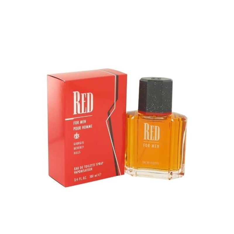 Giorgio Beverly Hills Red Eau de Toilette Spray for Men,
