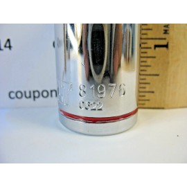 Kobalt 81976-0622, 1/2" Drive 8-Point 5/8" Shallow Socket SAE - Brand New