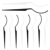 minkissy Sets Eyelash Applicator Tool Portable Acrylic Holder for False