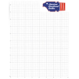 American Directional Driller Engineering Graph Paper Pads with 50 Pages