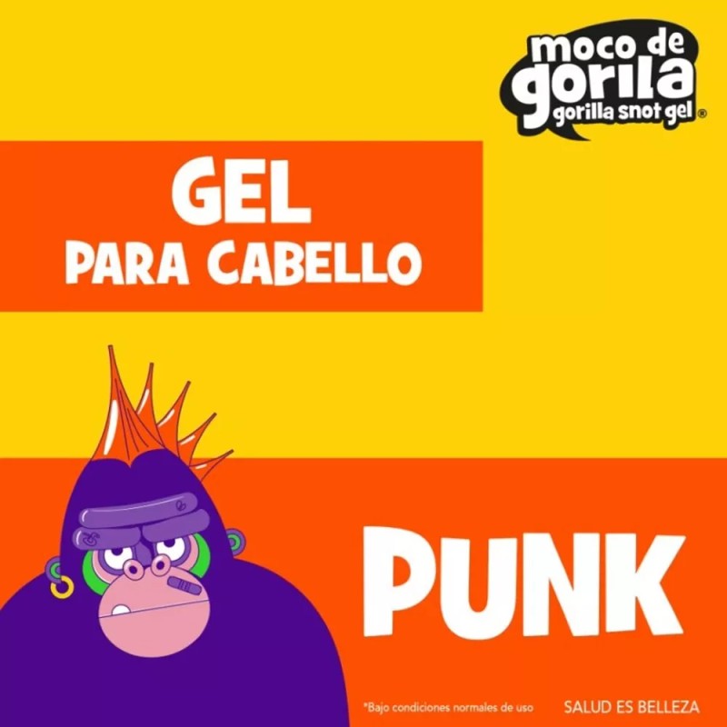 Moco de Gorila Gel para peinar Moco de Gorila Punk
