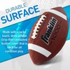 Franklin Sports Grip-Rite Junior Football — Fun Youth-Size Synthetic Leather