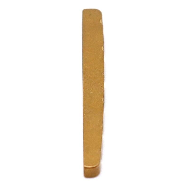 Unbranded 1x 6-String 42mm Brass Electric Nut Slotted Nut for