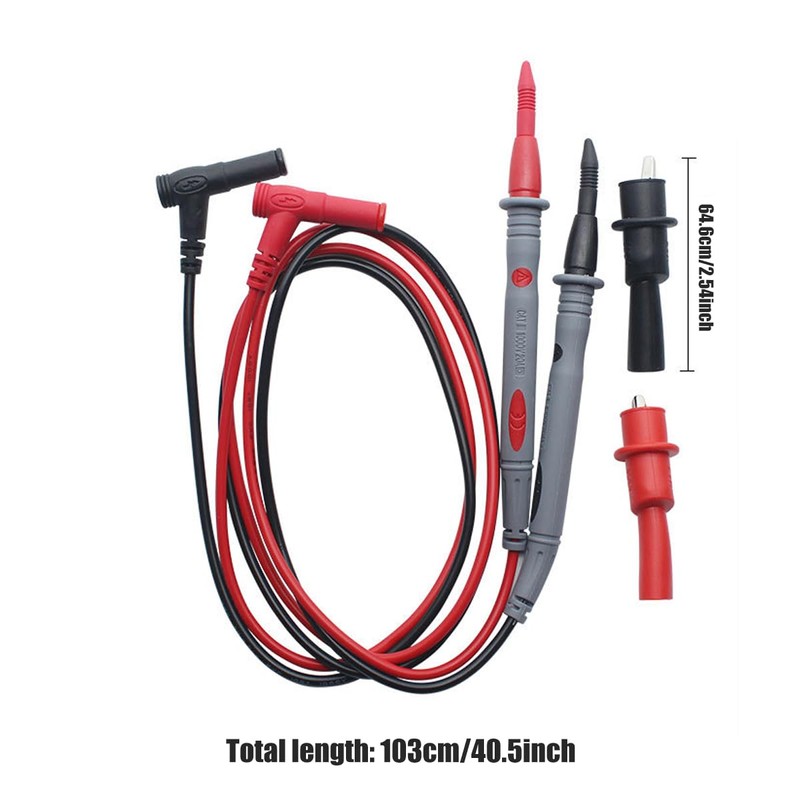 AIMALL Digital Multimeter Probes 1000V 20A, 40.55-inch Universal Meter Pen