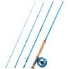 Sougayilang Fly Fishing Rod and Reel Combo, 4-Piece Fly Rod