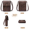 FALAN MULE Crossbody Bags for Women Leather Cell Phone Wallet