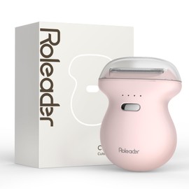 Mini Womens Electric Shaver Travel-Sized Body Hair Trimmer, Palm-Perfect Hair Removal Razor with LED Display, Waterproof Wet/Dry Use Type-C Charging, On-The-Go Pink