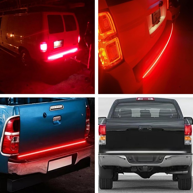 Led Truck Tailgate Light Bar 60 Inch, AveneMark 108 Led