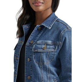 Lee Womens Legendary Rider Denim Jacket Standout Large