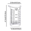 Ackers Shot Glass Measuring Cup 4 Ounce/120ML Liquid Heavy High
