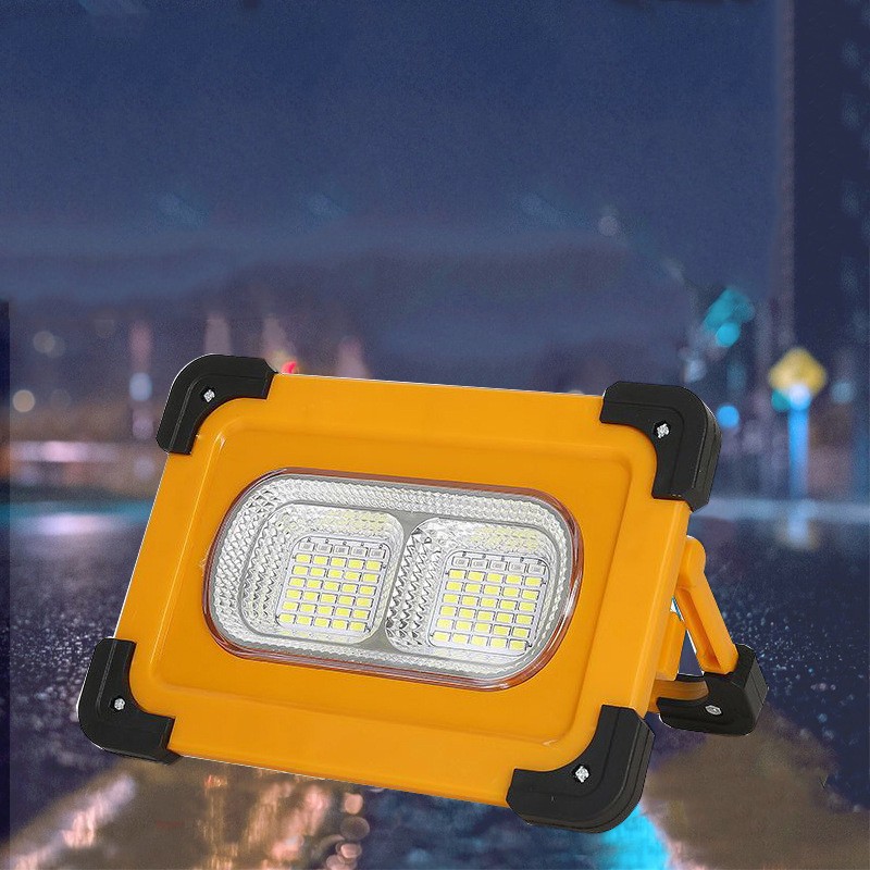 LED Portable Solar Lamp Fast Charging Rechargeable Light with Rotatable