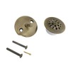 Kingston Brass DTL5305A3 Grid Tub Drain Kit, Antique Brass