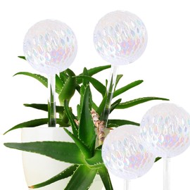 FT HITA Plant Watering Ball 4 Packs Automatic Watering Pot Potting, Automatic Watering Ball for Indoor and Outdoor Plants, Glass Watering Ball Suitable for Plant Lovers