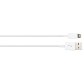 Xqisit Charge and Sync USB/Lightning Adapter - White