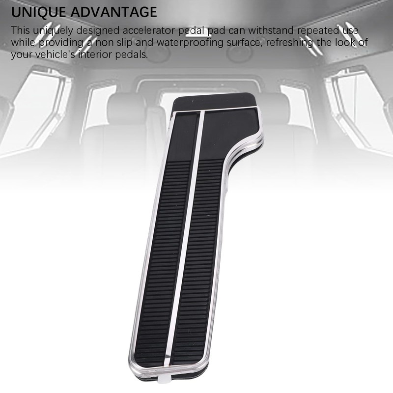 Pyhodi Pickup Truck Rubber Accelerator Gas Pedal Pad, Non Slip