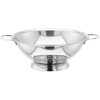 Judge MJ11 Large Stainless Steel Colander, 28cm, Easy-Grip Twin Handle,