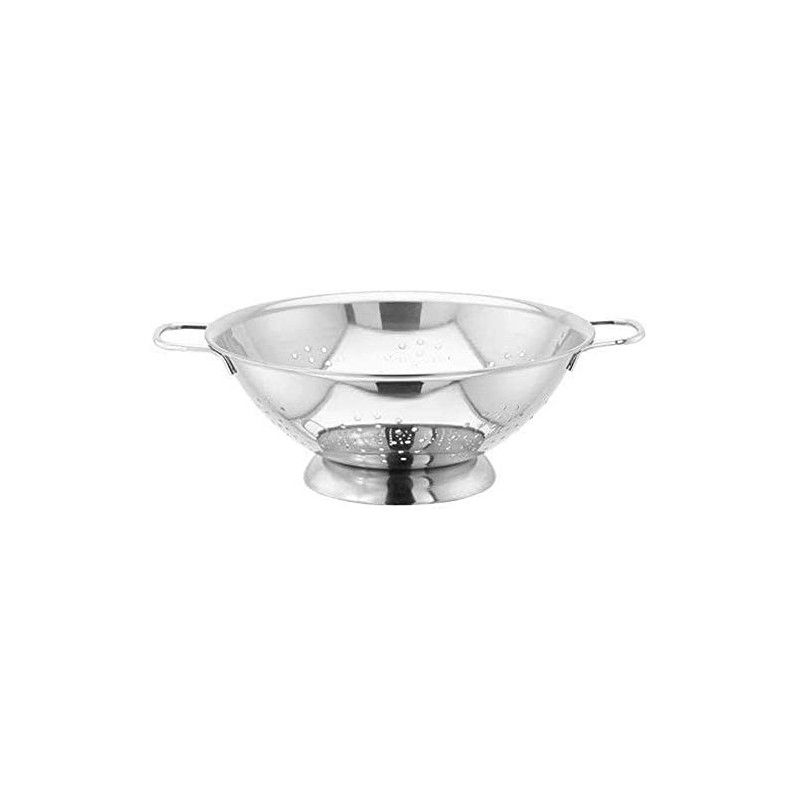 Judge MJ11 Large Stainless Steel Colander, 28cm, Easy-Grip Twin Handle,