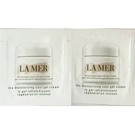 LA MER The Moisturizing Cool Gel Cream 2 Packets 1.5 ml each SZ NEW!!