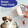 2 Pack Professional Stainless Steel Lice Comb, Reusable Lice and