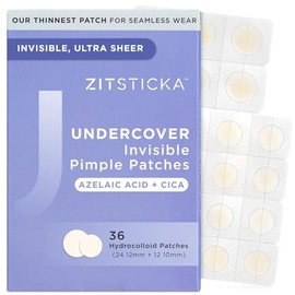 ZitSticka- Parches para granos en la cara y el cuerpo, parches hidrocoloides para cubrir granos e imperfecciones, parches para el acn o Zi            