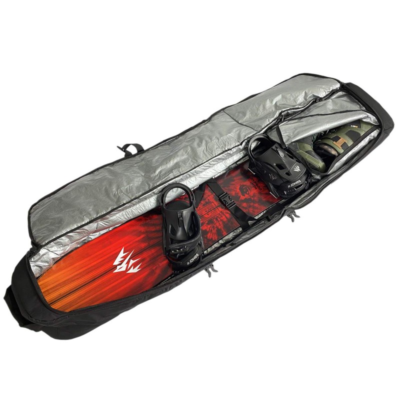 Element Equipment Wheeled Padded Snowboard Bag Ultimate Double - Premium