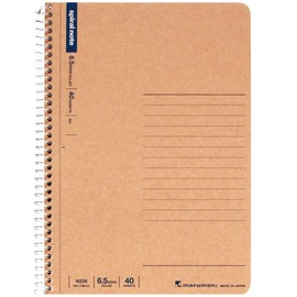 Maruman B6 spiral notebook ruled paper 40 sheets N238 10-volume set