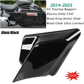 Unbranded Stretched Side Cover Panel Fit For Harley CVO Electra Road Glide Road King 14-23