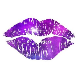 Artistic Lips-842 Sticker Decals, Laptop, Home Decoration, Car, Truck, Funny, Tumblr, Motorcycle Helmet, Bumper Sticker, Made in The U.S.A.