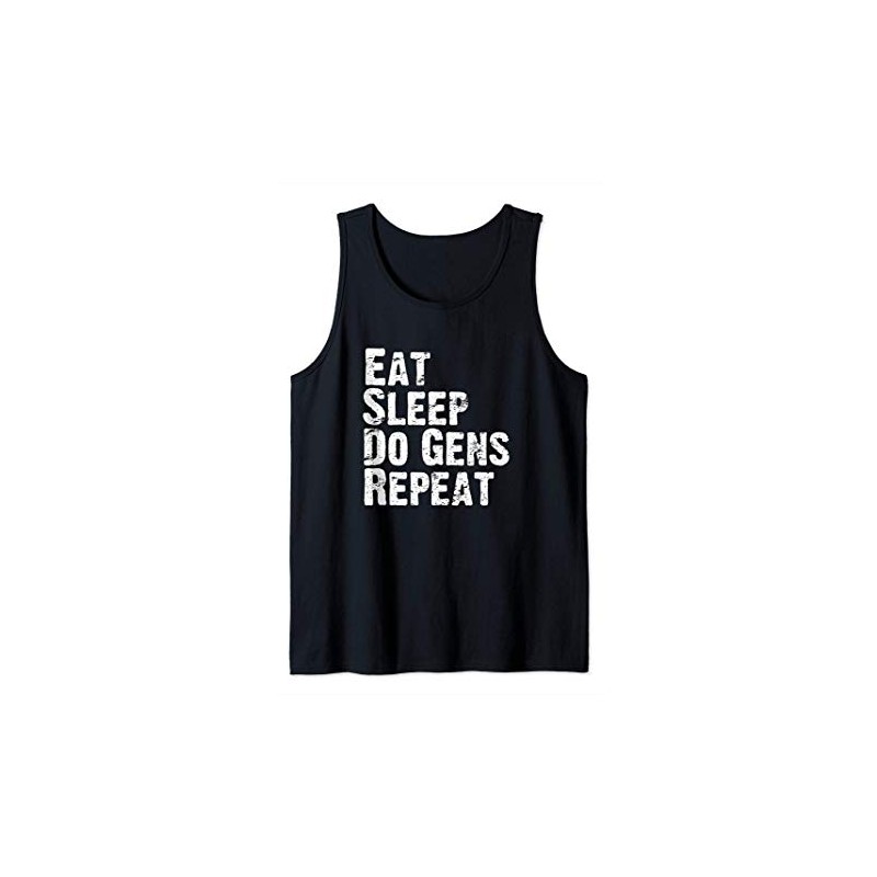 Eat Sleep Do Gens Repeat DBD Survivor Main Tank Top