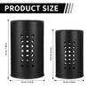 Ixydor 2 Pieces Kitchen Utensil Holder for Countertop, Black Stainless