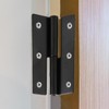 QOOWFEANIG 4 Pairs Black Lift-Off Hinges 2.5ins Stainless Steel Hinges