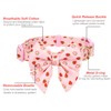 Ewinoom Bowtie Dog Collar Adjustable Soft Christmas Cotton Dog Collars