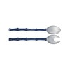 BAMBOO BLUE SALAD SERVERS | BLUE | BRILLANTE | TABLEWARE