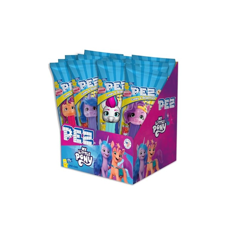 PEZ Candy My Little Pony Assortment, 0.58 Ounce (Pack of