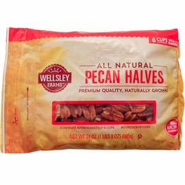 Wellsley Farms Pecan Halves, 24 oz