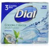 Dial Skin Care Bar Soap, Coconut Water, 4 Ounce (Pack