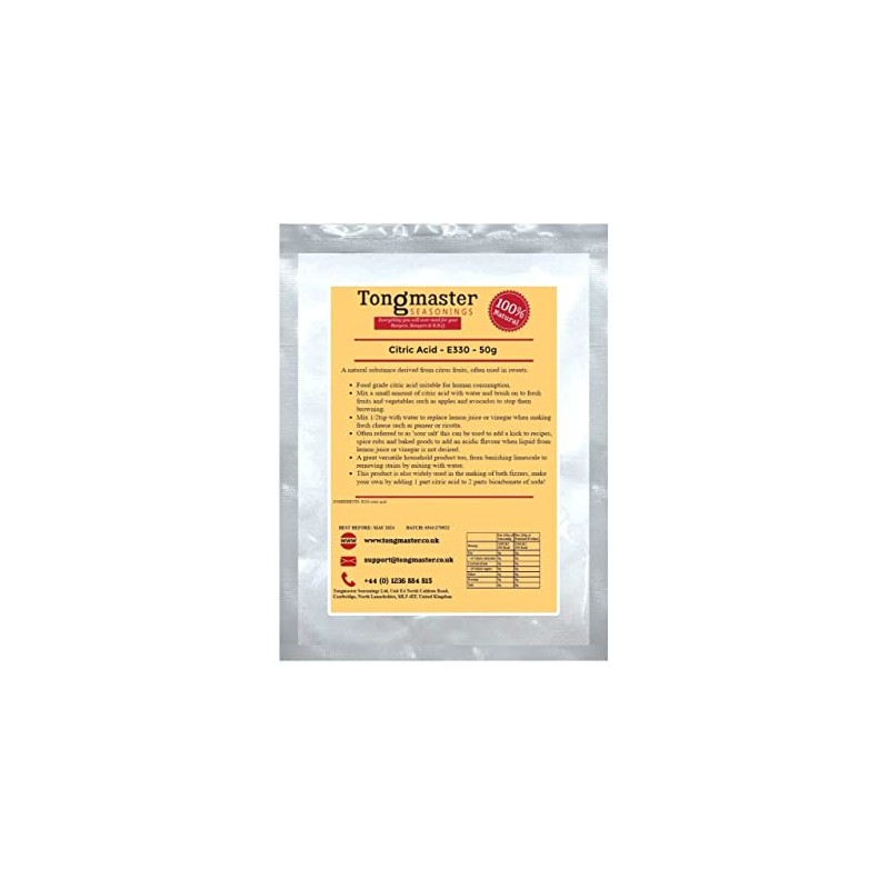 Citric Acid - Food Grade E330-50g