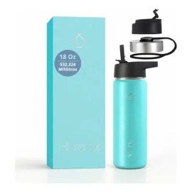 Termo De Acero Inoxidable Botella Frio Caliente Café Té 18oz