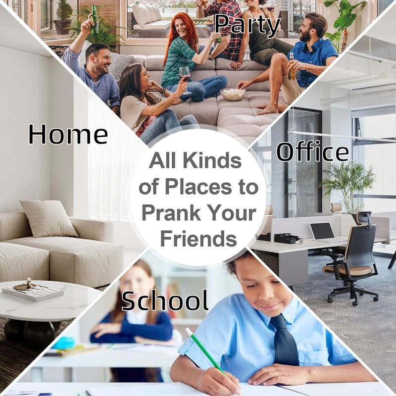 LE TOOTER Annoying Beep Office Prank Devices,3 Packs Prank Chirp