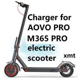 upright  battery Charger power adapter For AOVOPRO M365 pro E-scooter XMT2A