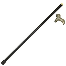 Snake Eye Tactical 34.5-Inches Walking Cane Pewter Handle with Small Storage NO Blade (3066) (3058)